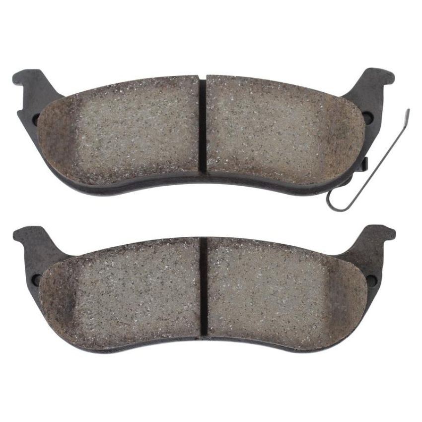 MPA 1003-0998C Quality-Built Black Series Ceramic Brake Pads w/ Hardware
