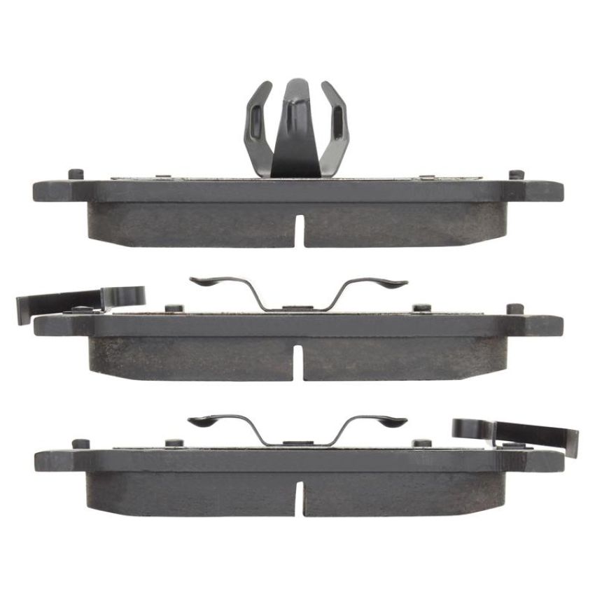 MPA 1003-0998C Quality-Built Black Series Ceramic Brake Pads w/ Hardware