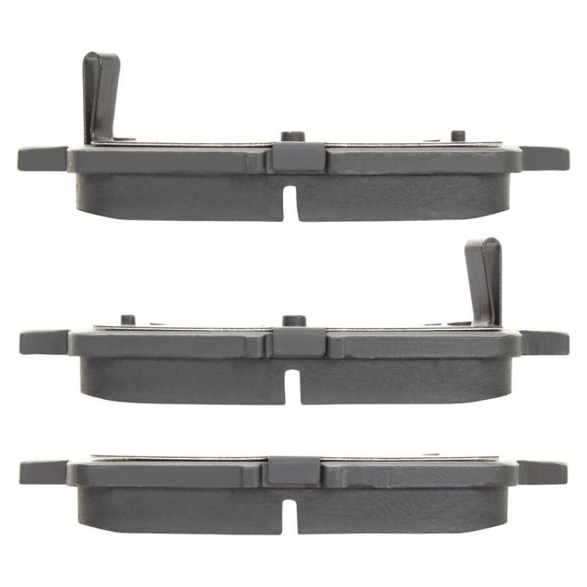 MPA 1003-0999C Quality-Built Black Series Ceramic Brake Pads w/ Hardware