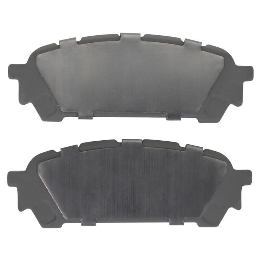 MPA 1003-1004C Quality-Built Black Series Ceramic Brake Pads w/ Hardware