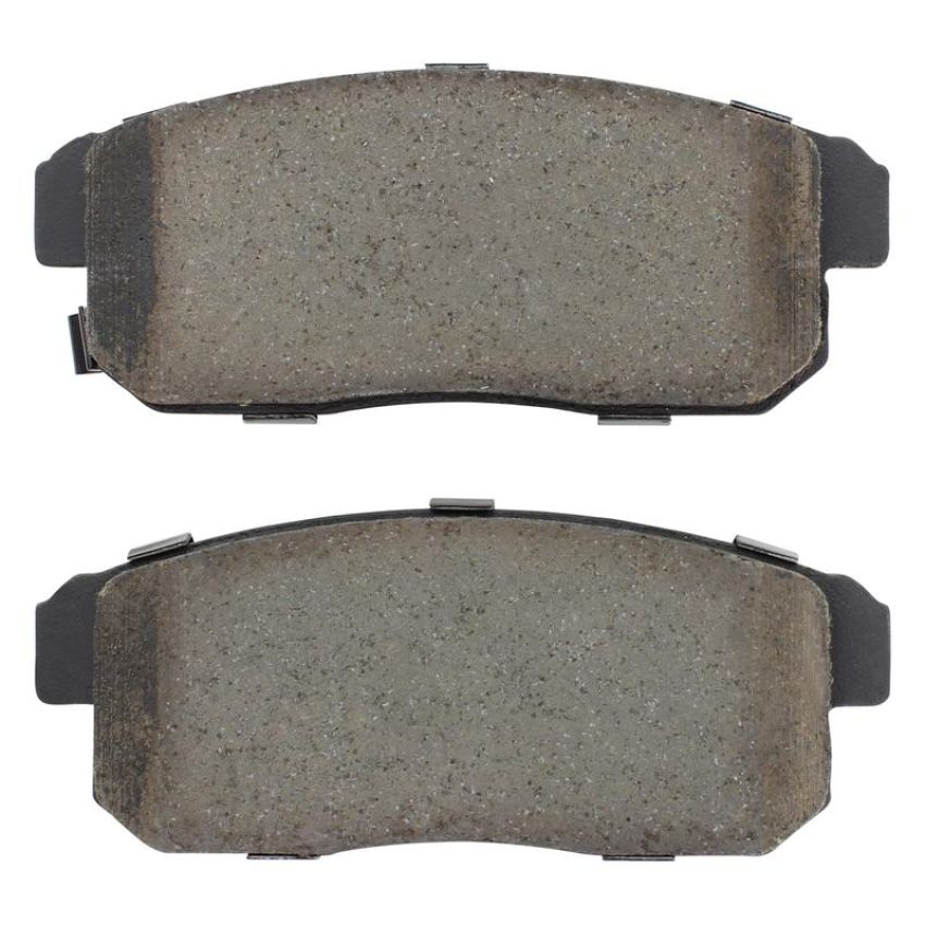MPA 1003-1008C Quality-Built Black Series Ceramic Brake Pads w/ Hardware