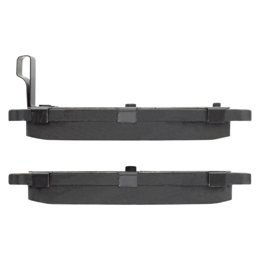 MPA 1003-1008M Quality-Built Black Series Semi-Metallic Brake Pads w/ Hardware