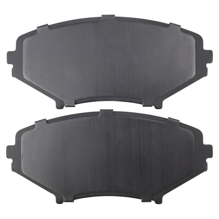 MPA 1003-1009C Quality-Built Black Series Ceramic Brake Pads w/ Hardware