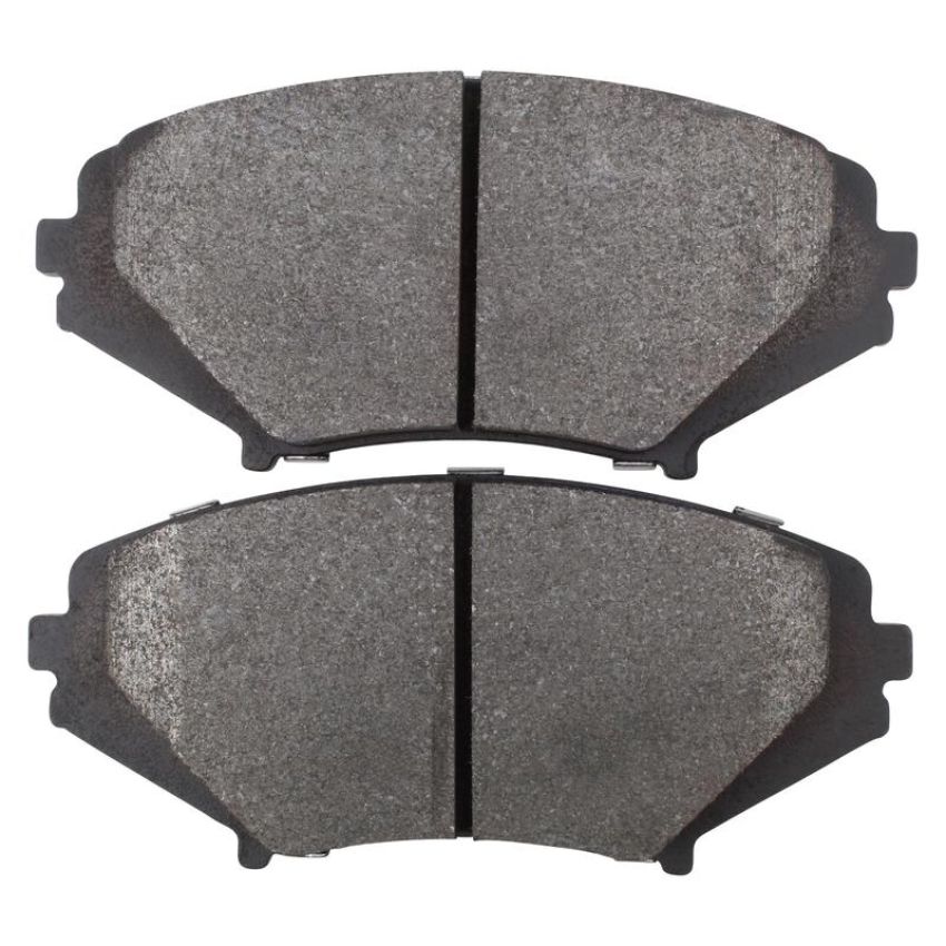 MPA 1003-1009C Quality-Built Black Series Ceramic Brake Pads w/ Hardware