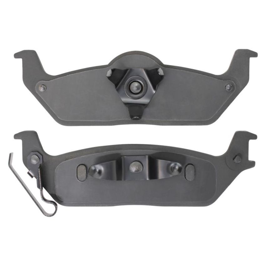 MPA 1003-1012C Quality-Built Black Series Ceramic Brake Pads w/ Hardware