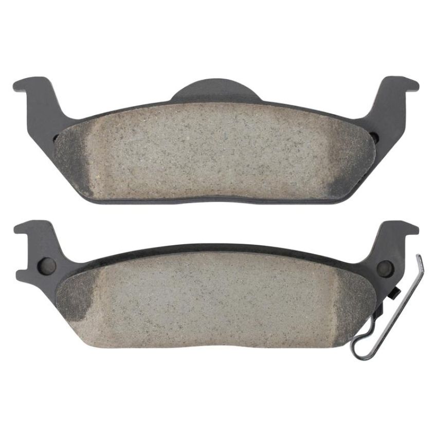 MPA 1003-1012C Quality-Built Black Series Ceramic Brake Pads w/ Hardware