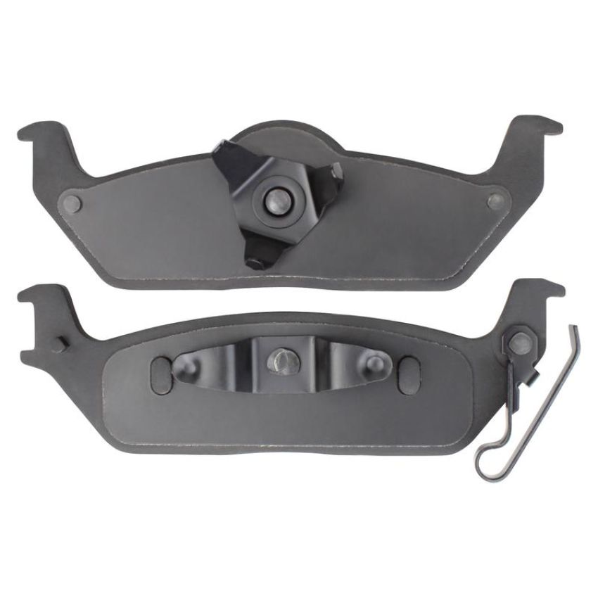 MPA 1003-1012M Quality-Built Black Series Semi-Metallic Brake Pads