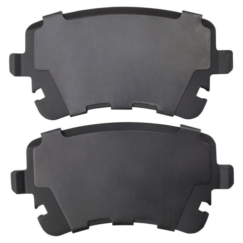 MPA 1003-1018C Quality-Built Black Series Ceramic Brake Pads w/ Hardware