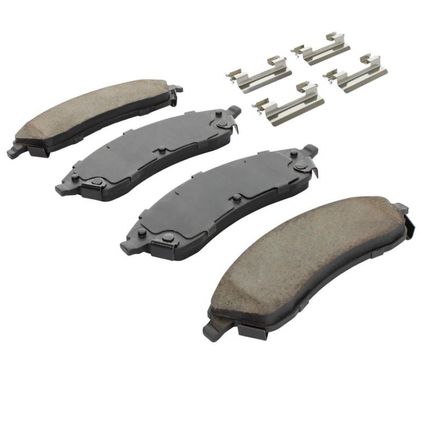 MPA 1003-1019C Quality-Built Black Series Ceramic Brake Pads w/ Hardware
