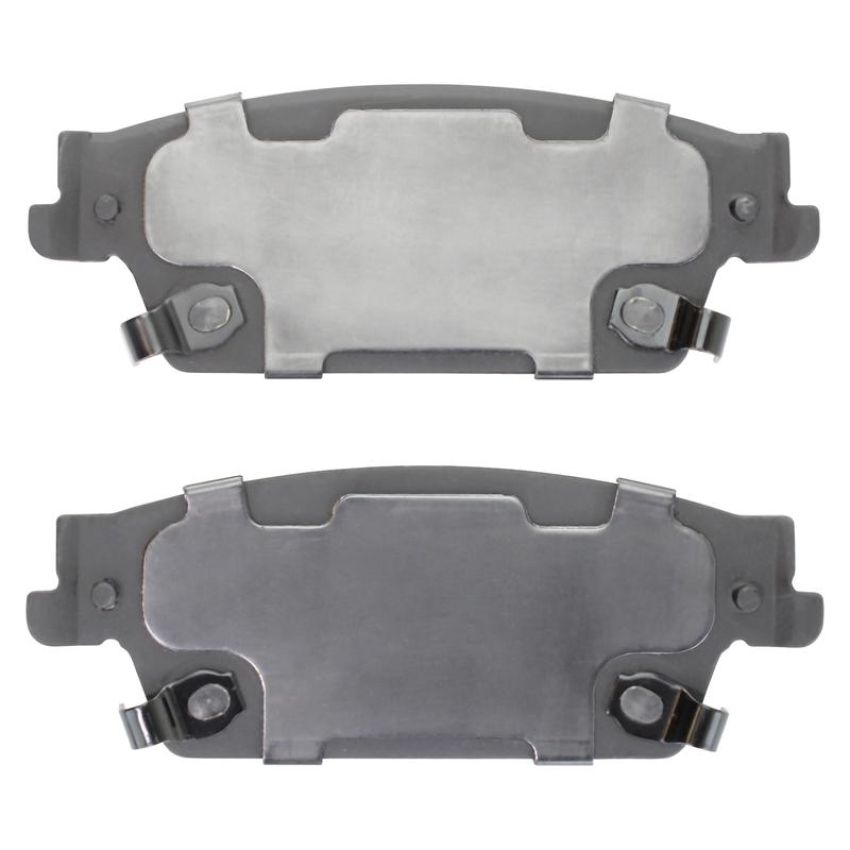 MPA 1003-1020C Quality-Built Black Series Ceramic Brake Pads w/ Hardware