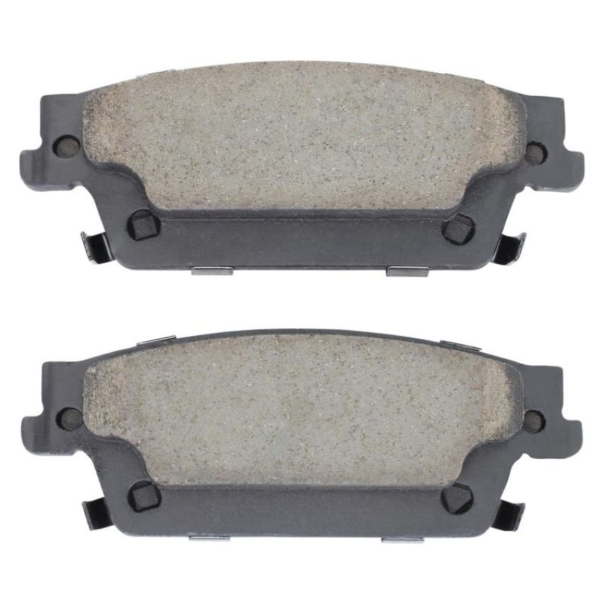 MPA 1003-1020C Quality-Built Black Series Ceramic Brake Pads w/ Hardware