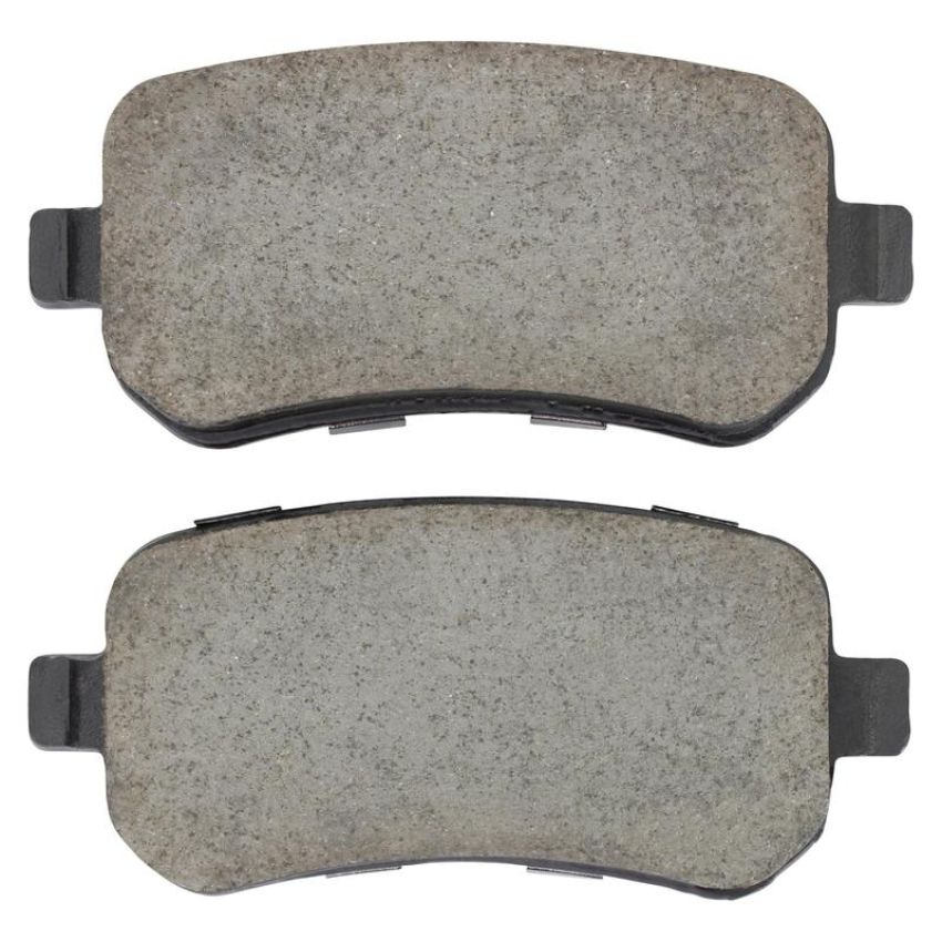 MPA 1003-1021C Quality-Built Black Series Ceramic Brake Pads w/ Hardware