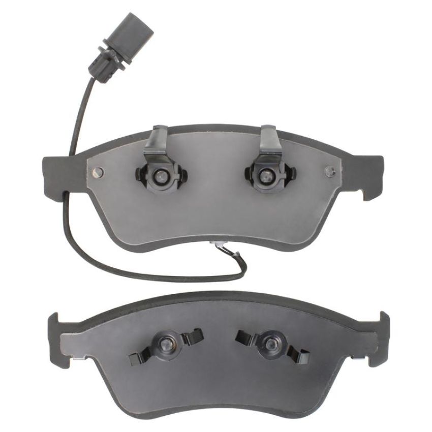 MPA 1003-1024M Quality-Built Black Series Semi-Metallic Brake Pads w/ Hardware