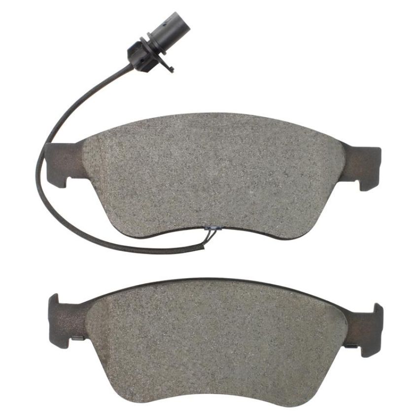 MPA 1003-1024M Quality-Built Black Series Semi-Metallic Brake Pads w/ Hardware
