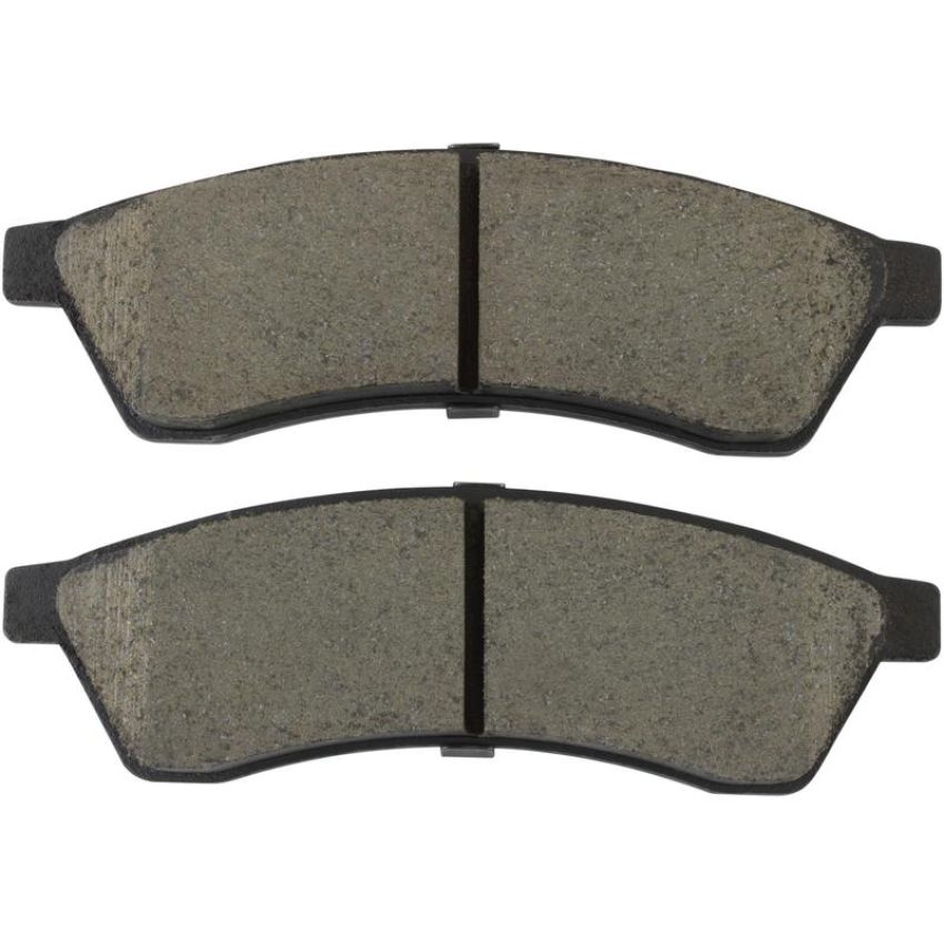 MPA 1003-1030C Quality-Built Black Series Ceramic Brake Pads w/ Hardware