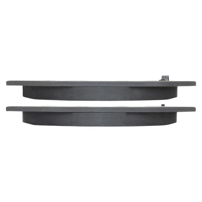 MPA 1003-1032M Quality-Built Black Series Semi-Metallic Brake Pads w/ Hardware