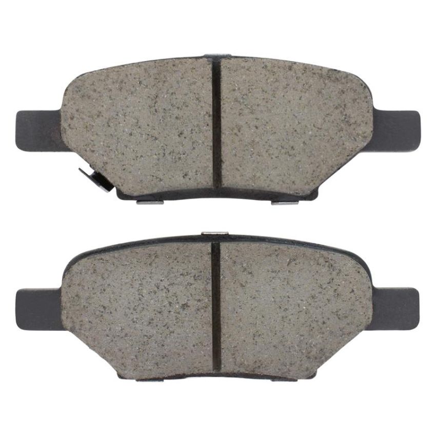 MPA 1003-1033C Quality-Built Black Series Ceramic Brake Pads w/ Hardware