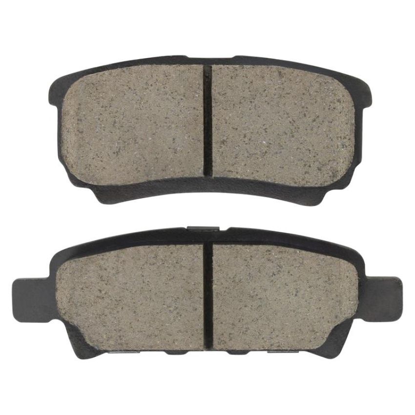 MPA 1003-1037C Quality-Built Black Series Ceramic Brake Pads w/ Hardware