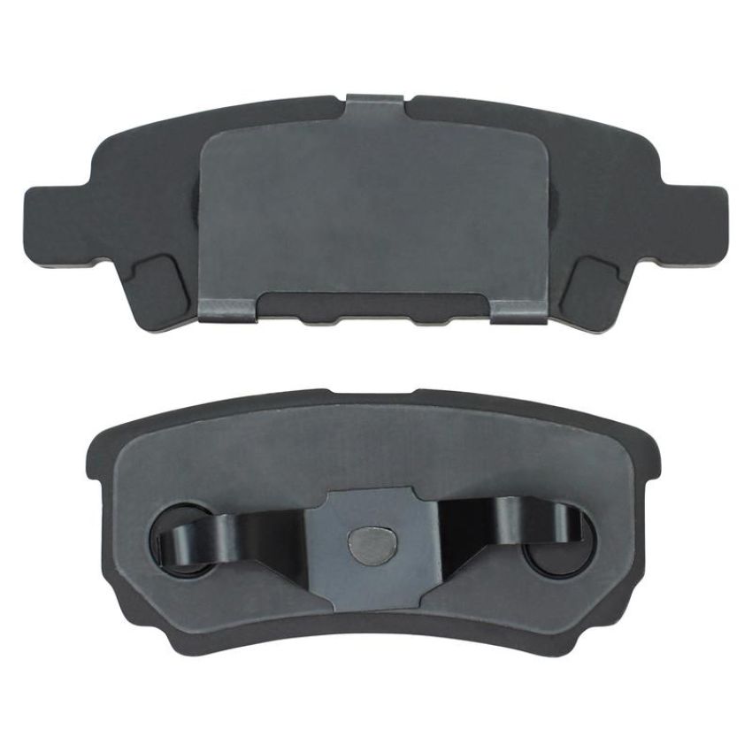 MPA 1003-1037M Quality-Built Black Series Semi-Metallic Brake Pads w/ Hardware