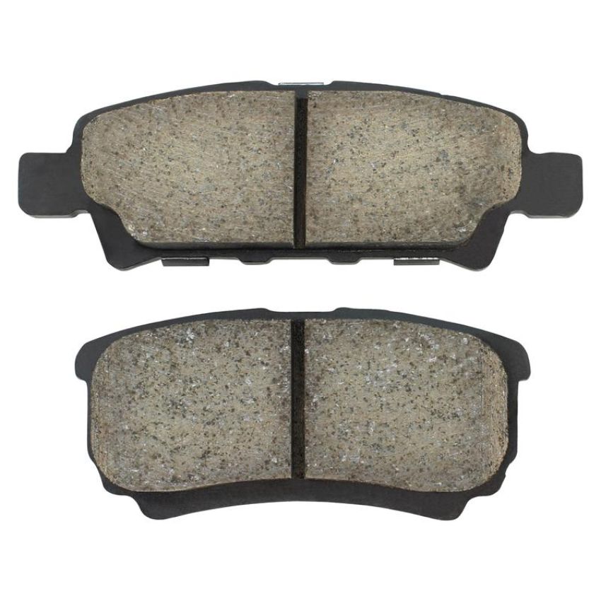 MPA 1003-1037M Quality-Built Black Series Semi-Metallic Brake Pads w/ Hardware