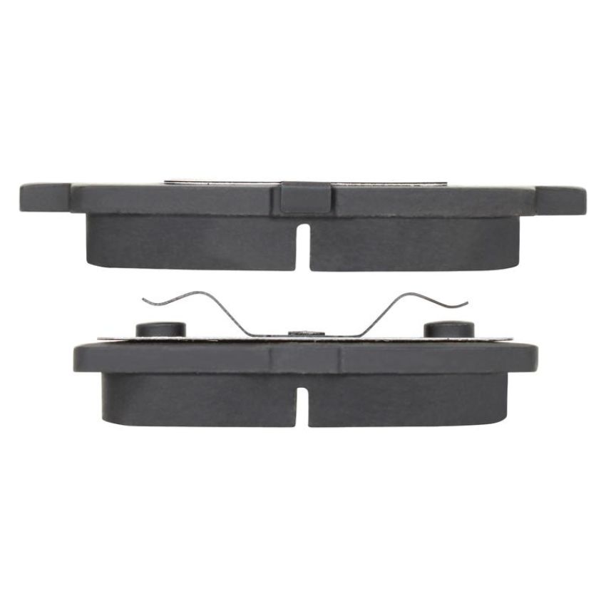 MPA 1003-1037M Quality-Built Black Series Semi-Metallic Brake Pads w/ Hardware