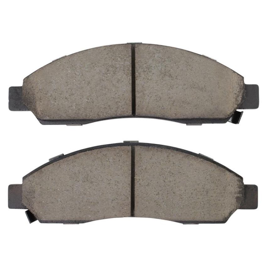 MPA 1003-1039C Quality-Built Black Series Ceramic Brake Pads w/ Hardware