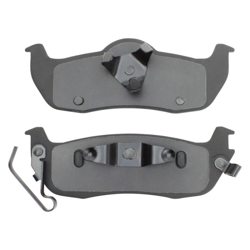 MPA 1003-1041C Quality-Built Black Series Ceramic Brake Pads w/ Hardware