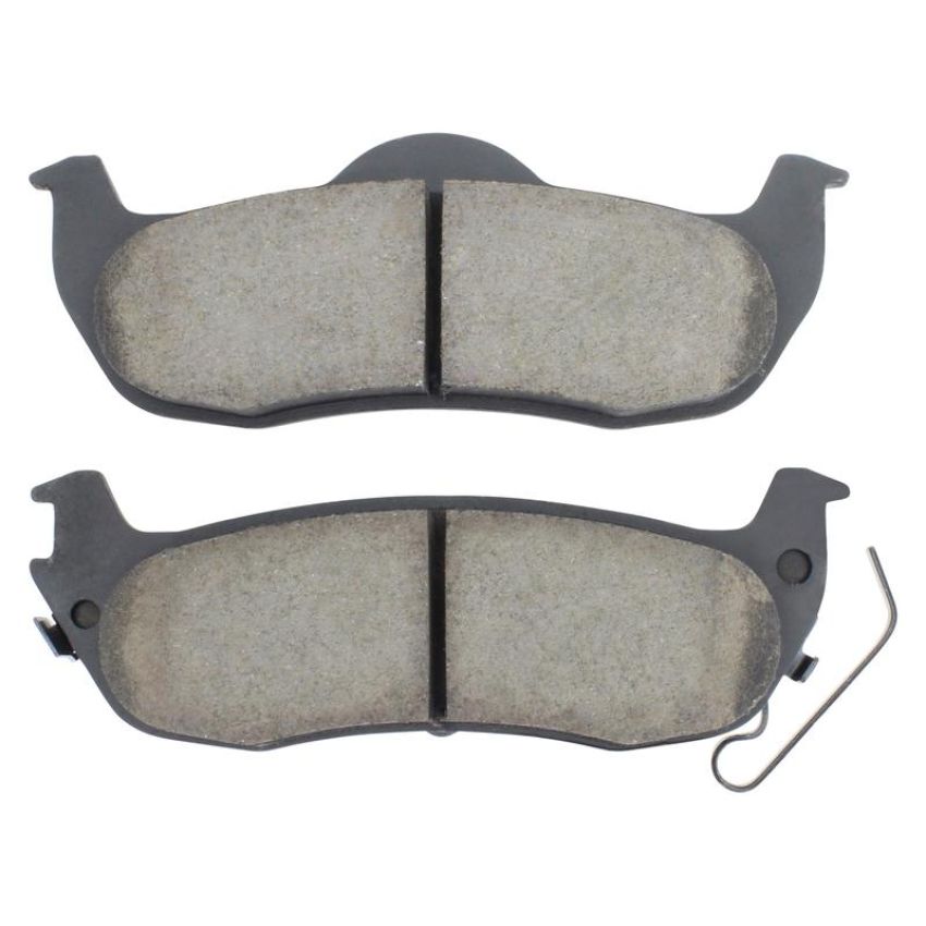 MPA 1003-1041C Quality-Built Black Series Ceramic Brake Pads w/ Hardware