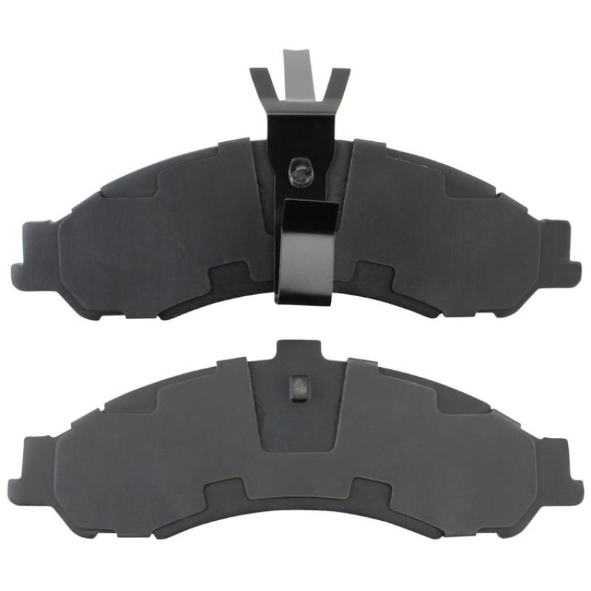 MPA 1003-1043C Quality-Built Black Series Ceramic Brake Pads w/ Hardware