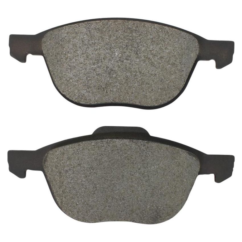 MPA 1003-1044M Quality-Built Black Series Semi-Metallic Brake Pads w/ Hardware