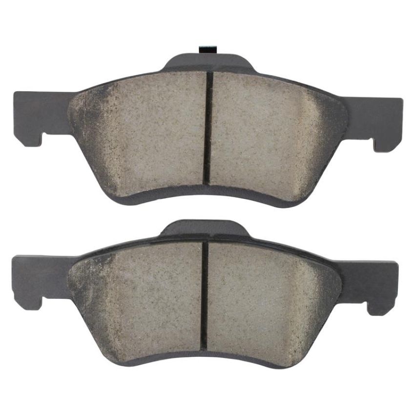 MPA 1003-1047C Quality-Built Black Series Ceramic Brake Pads w/ Hardware