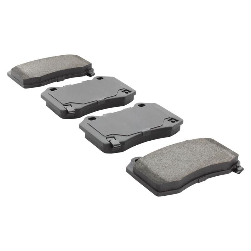 MPA 1003-1053M Quality-Built Black Series Semi-Metallic Brake Pads w/ Hardware