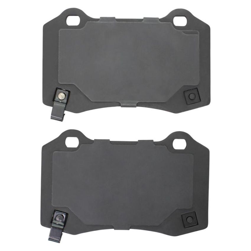 MPA 1003-1053M Quality-Built Black Series Semi-Metallic Brake Pads w/ Hardware