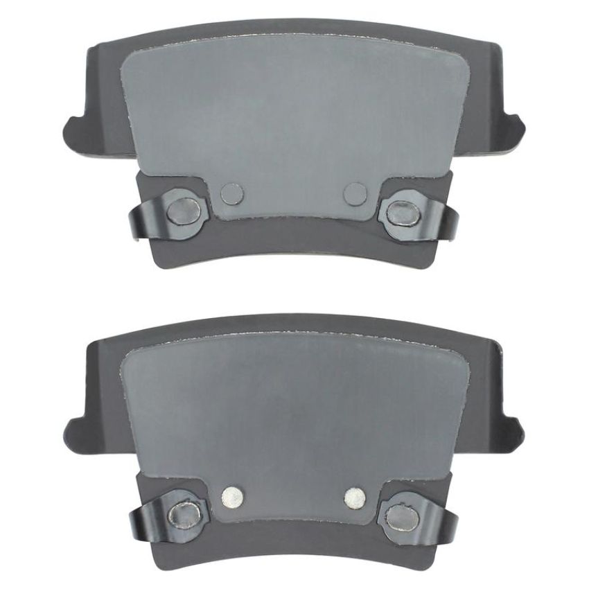 MPA 1003-1057BC Quality-Built Black Series Ceramic Brake Pads w/ Hardware