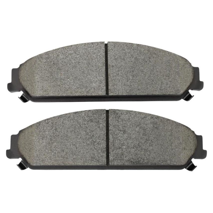 MPA 1003-1058C Quality-Built Black Series Ceramic Brake Pads w/ Hardware