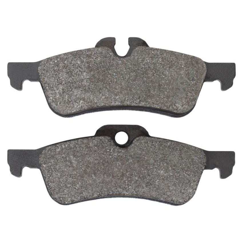 MPA 1003-1060M Quality-Built Black Series Semi-Metallic Brake Pads w/ Hardware