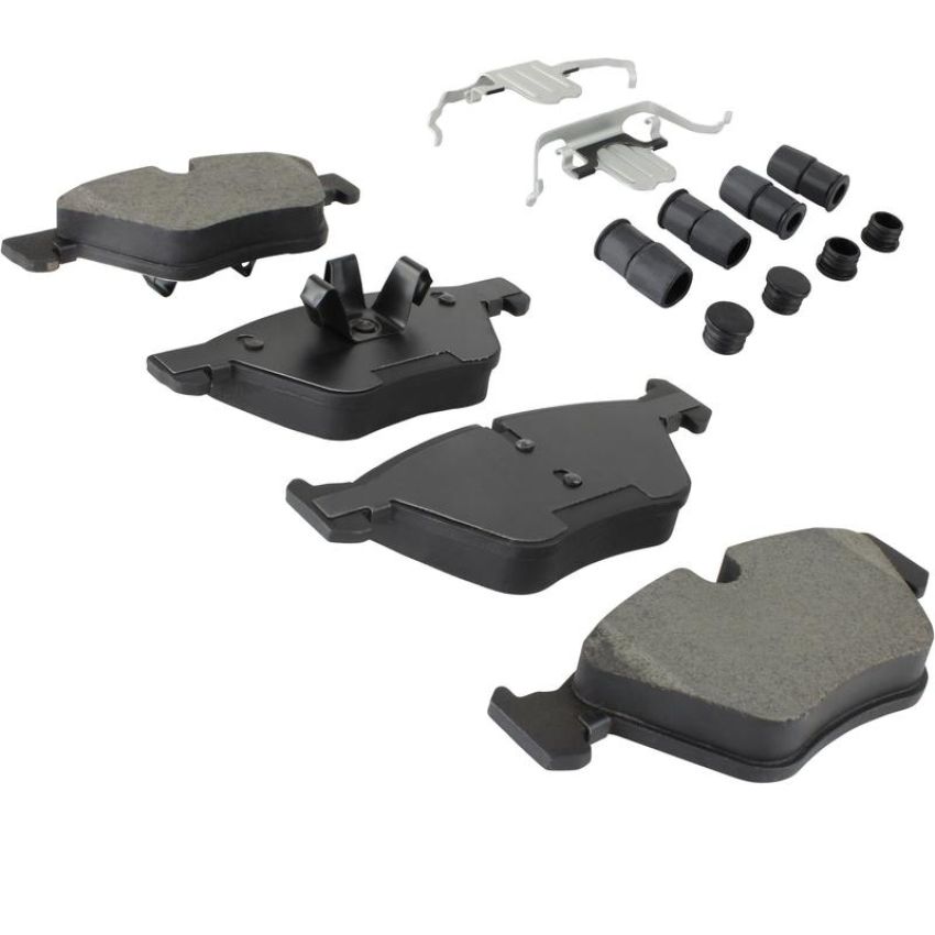 MPA 1003-1061AC Quality-Built Black Series Ceramic Brake Pads w/ Hardware