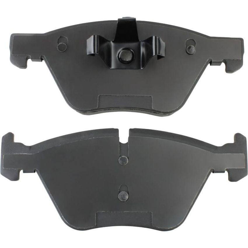 MPA 1003-1061AM Quality-Built Black Series Semi-Metallic Brake Pads w/ Hardware