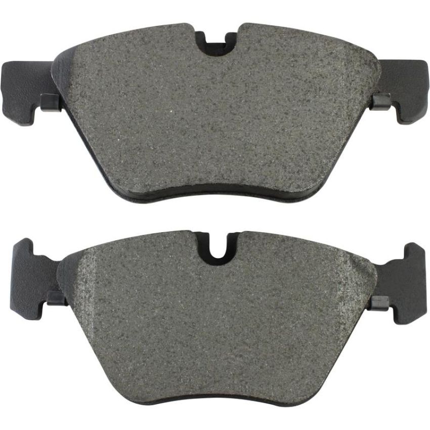 MPA 1003-1061AM Quality-Built Black Series Semi-Metallic Brake Pads w/ Hardware