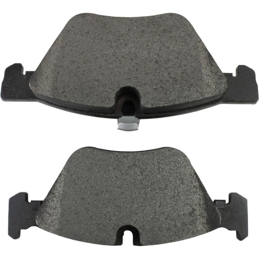 MPA 1003-1061BM Quality-Built Black Series Semi-Metallic Brake Pads w/ Hardware