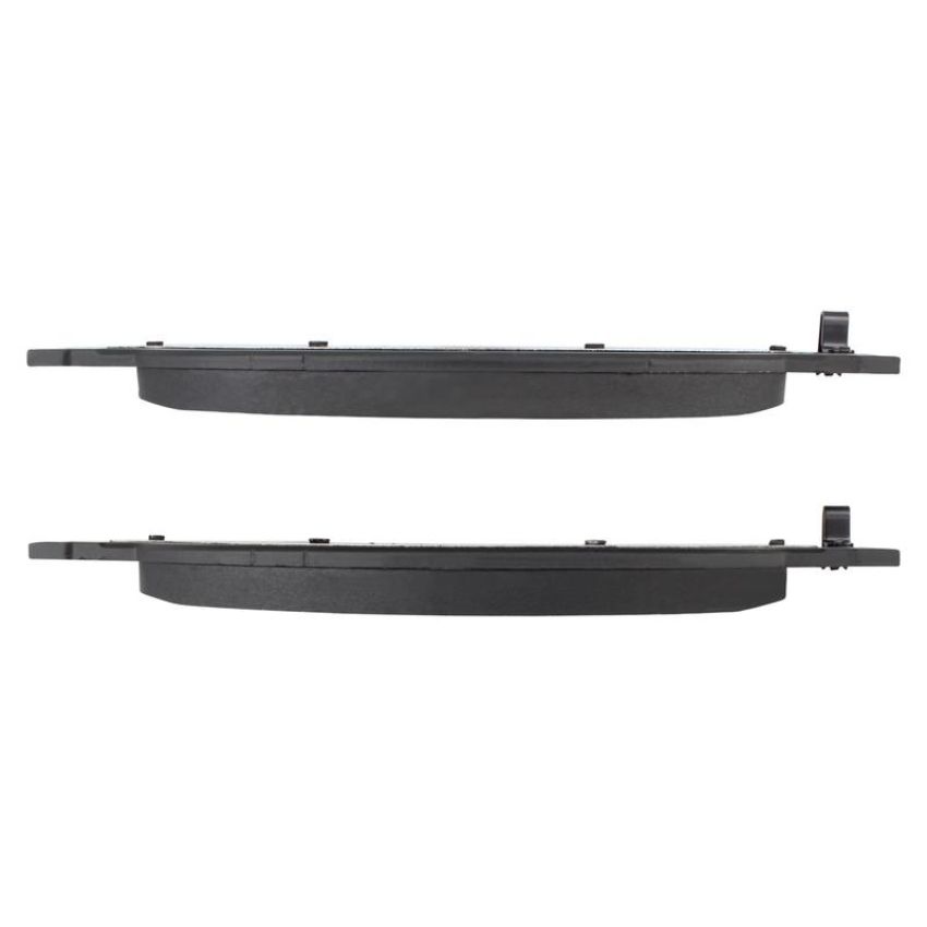 MPA 1003-1064M Quality-Built Black Series Semi-Metallic Brake Pads w/ Hardware