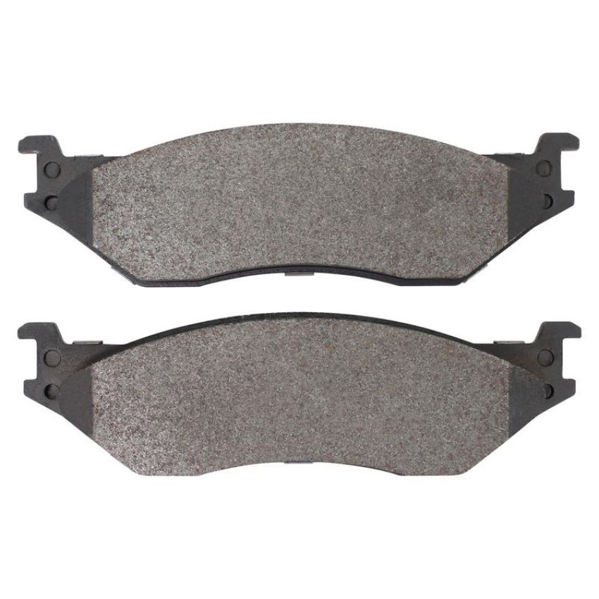 MPA 1003-1066M Quality-Built Black Series Semi-Metallic Brake Pads w/ Hardware