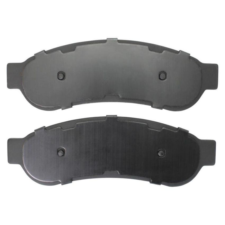 MPA 1003-1067M Quality-Built Black Series Semi-Metallic Brake Pads w/ Hardware