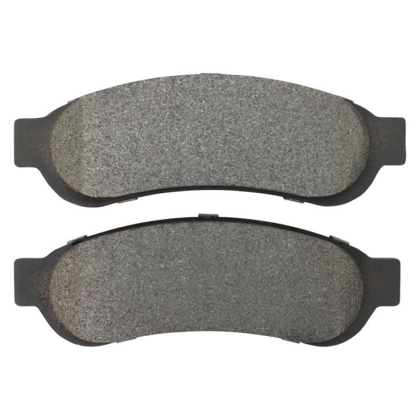 MPA 1003-1067M Quality-Built Black Series Semi-Metallic Brake Pads w/ Hardware