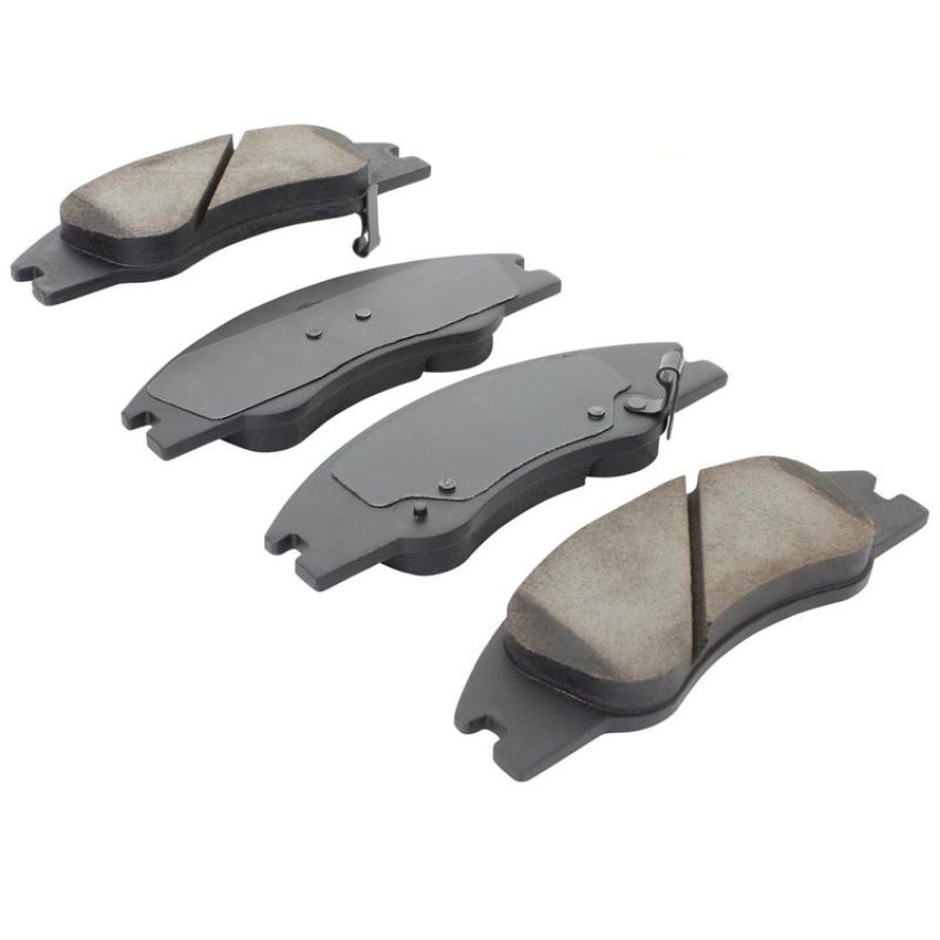 MPA 1003-1074C Quality-Built Black Series Ceramic Brake Pads w/ Hardware