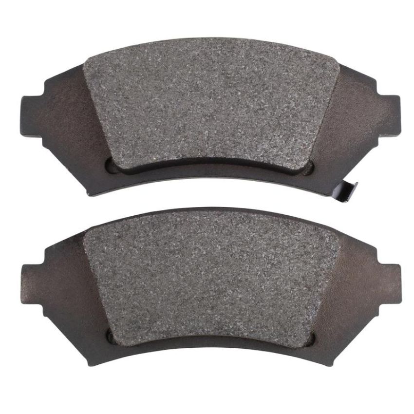 MPA 1003-1076M Quality-Built Black Series Semi-Metallic Brake Pads w/ Hardware