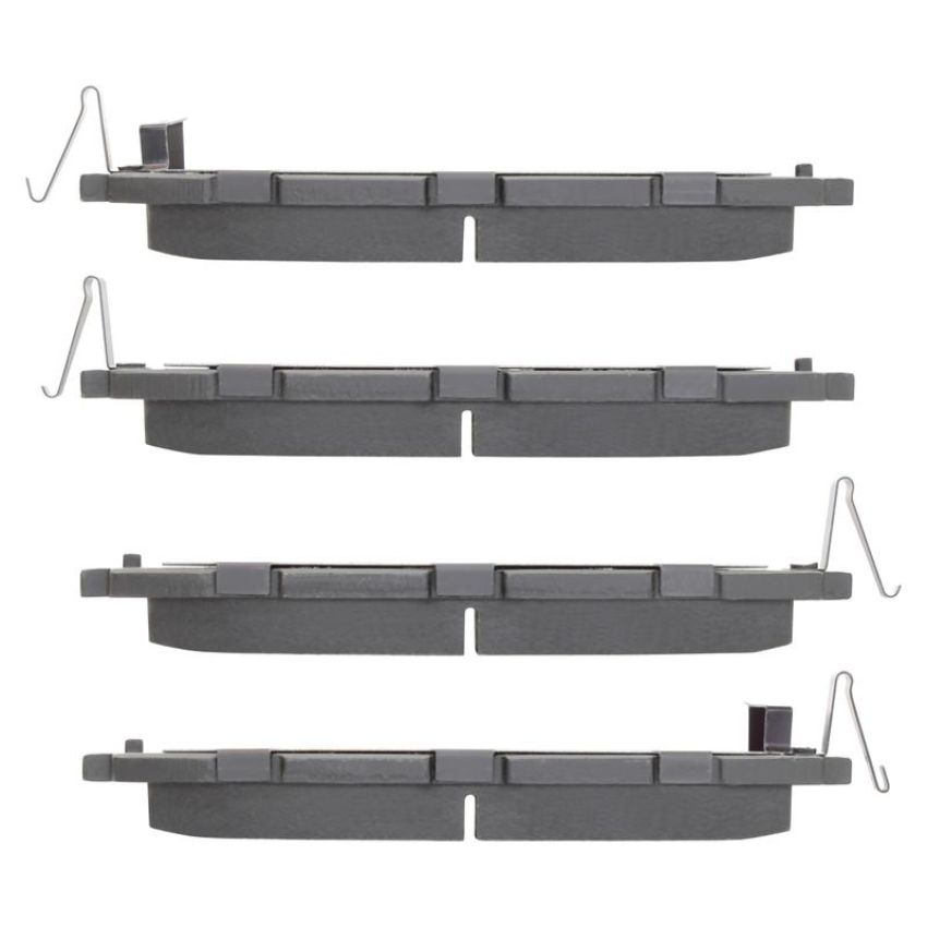 MPA 1003-1078AC Quality-Built Black Series Ceramic Brake Pads w/ Hardware