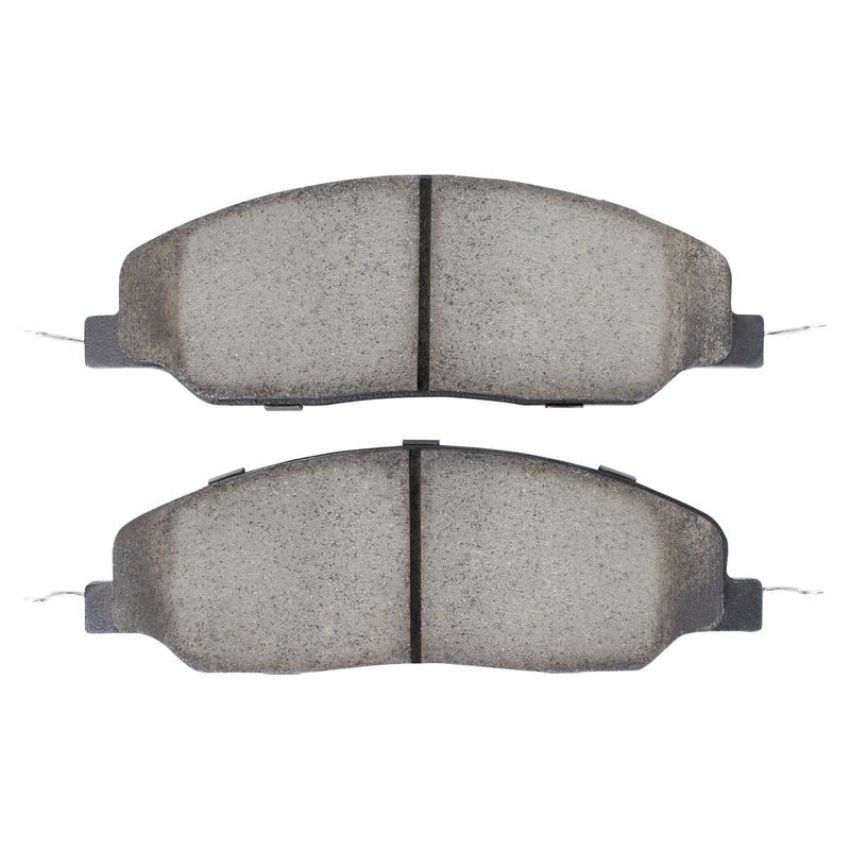 MPA 1003-1081M Quality-Built Black Series Semi-Metallic Brake Pads w/ Hardware