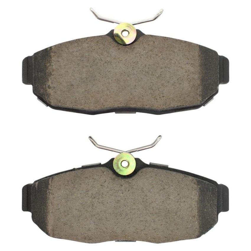 MPA 1003-1082C Quality-Built Black Series Ceramic Brake Pads w/ Hardware