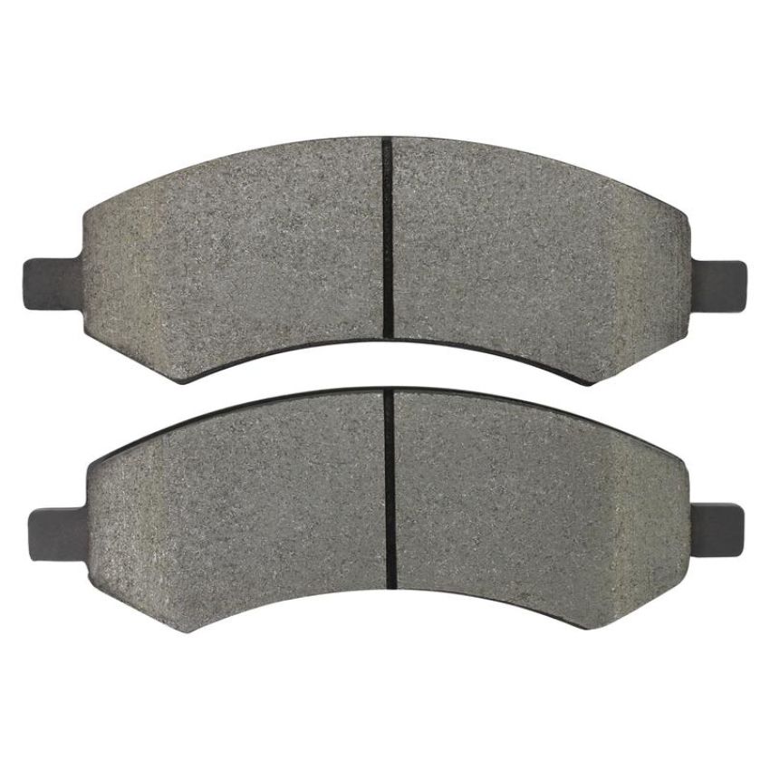 MPA 1003-1084M Quality-Built Black Series Semi-Metallic Brake Pads w/ Hardware